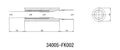 HKS Universal Stainless Hi Power 130mm Titanium Muffler
