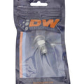 DeatschWerks 6AN Male Flare to M16 X 1.5 Male Metric Adapter (Incl. Crush Washer) - Titanium