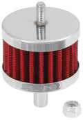 K&N Steel Base Crankcase Vent Filter 3/8in OD Tube 2in OD 1-1/2in Height