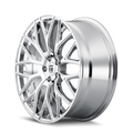 Touren 3276 TR76 18x8 / 5x114.3 BP / 35mm Offset / 72.6mm Hub Chrome Wheel
