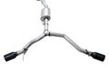 AWE Tuning 20-21 Jeep Gladiator JT 3.6L Tread Edition Cat-Back Dual Exhaust - Diamond Black Tip