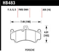 Hawk Porsche GT3 DTC-60 Street Front Brake Pads