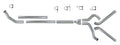 Diamond Eye KIT 4in Turbo Back MFLR RPLCMENT PIPE DUAL AL: 94-02 DODGE CUMMINS 5.9L