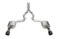 Corsa 24+ Ford Mustang GT Xtreme Cat-Back Ex. Sys. 3.0in Dual Rear Exit w/4.5in Black PVD Pro Tips