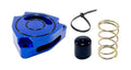 Torque Solution Blow Off BOV Sound Plate (Blue) 14+ Kia Forte Koup Turbo