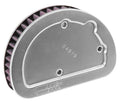 K&N Replacement Unique Air Filter 6.625in L x 4.75in W x 1.625in H with 1 Flange for Harley-Davidson