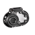 Performance Machine Vision Clutch Cover W/Bezel - Black Ops