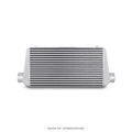 Mishimoto Universal Silver R Line Intercooler Overall Size: 31x12x4 Core Size: 24x12x4 Inlet /Outlet