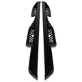 Westin 07-18 Jeep Wrangler JK Unlimited Outlaw Drop Nerf Step Bars - Textured Black