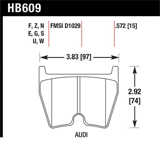 Hawk HPS Street Brake Pads