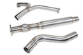 PERRIN 22-26 Subaru WRX Stainless Steel Midpipe w/Resonator 3in. (Fits OEM/Aftermarket Mufflers)