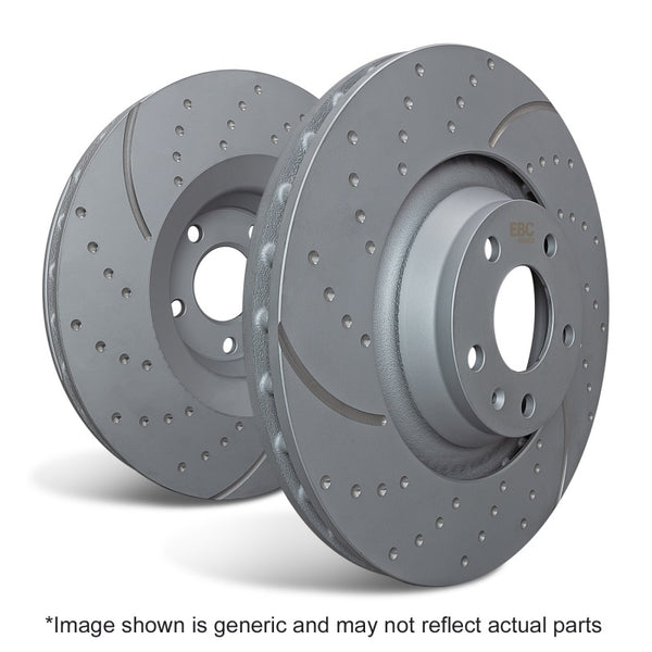 EBC 2018+ Audi A4 Allroad Quattro 2.0L Turbo GD Sport Front Rotors