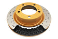 DBA 14-18 Volkswagen GTI (w/Perf Pkg 310mm Rotor Excl EPB) Rear Drill & Slot Street Series Rotor