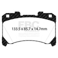 EBC 2023+ Toyota GR Corolla Bluestuff Front Brake Pads