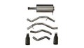 Corsa 2019-24 Ram 1500 5.7L Crew Cab w/ 57in or 76in Bed Cat-Back Dual Rr Exit 5in Blk Cerakote Tips