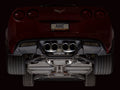 AWE Tuning 05-07 C6 Chevrolet Corvette 6.0L Track Edition Axle-Back Exhaust w/ Chrome Silver Tips