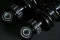 Ohlins 14-26 Harley FL Touring STX 36 Twin Blackline 12in Blk Reservoir Shocks - Standard Springs