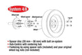 Eibach Pro-Spacer System 20mm Spacer - 2015 Ford Mustang Ecoboost / V6 / GT