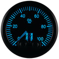 Autometer Stack Instruments Pro Control 52mm 0-100 PSI Oil Pressure Gauge - Black (1/8in NPTF Male)
