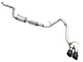 AWE Tuning Exhaust for 4th Gen Toyota Tacoma Dual Diamond Black Tips
