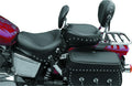 Mustang 00-08 Honda VT1100 Sabre,97-08 Spirit,87-97 Shadow Wide Touring 1PC Seat w/Studs - Black