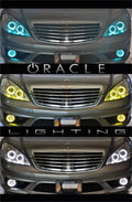 Oracle Mercedes Benz S-Class 07-09 Halo Kit - ColorSHIFT w/ Simple Controller