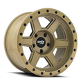 Dirty Life 9315 Compound 17x9 / 6x139.7 BP / -12mm Offset / 106mm Hub Desert Sand Wheel