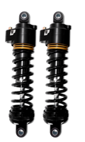 Progressive Harley Ultra Low-QPS 944 Series Shocks, 12.5in, 11in Ride Height Heavy Duty - Black/Gold
