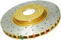 DBA 2009-2013 Cadillac CTS-V V Series Front Slotted T3 4000 Series Uni-Directional Rotor w/Black Hub