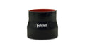 Vibrant 4 Ply Reducer Coupler 6.00in I.D. x 5.00in I.D. x 4.50in Long - Black