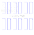 King Engine Bearings Chrysler Pentastar 3.6L ERB V6 Connecting Rod Bearing Set - Size STD