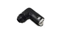 Vibrant 90 Degree Aluminum AN to Female Quick Connect -6AN - 0.3125in Hose Size