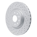 DFC 23-26 Honda Civic Hatchback Front Drilled Hi-Carbon Alloy Geomet Coated Rotor