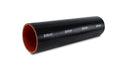 Vibrant 4 Ply Reinforced Silicone Straight Hose Coupling - 5in I.D. x 12in long (BLACK)