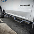 Westin 2020 Chevy Silverado 2500/3500 Crew Cab (6.5ft Bed) HDX W2W Nerf Step Bars - Textured Black