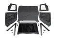 Rampage 1992-1995 Jeep Wrangler(YJ) Frameless Soft Top Kit - Black Diamond