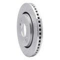 DFC 07-21 Ford F-150 4WD Front Left Drilled & Slotted Silver Brake Rotor