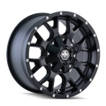 Mayhem 8015 Warrior 18x9 / 8x180 BP / 18mm Offset / 124.1mm Hub Matte Black Wheel