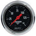 Autometer Traditional Chrome 2-1/16in 150 PSI Mechanical Air Locker Gauge
