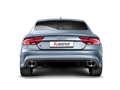 Akrapovic 14-17 Audi RS7 Sportback (C7) Evolution Line Cat Back (Titanium) w/ Carbon Tips
