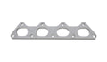 Vibrant T304 SS Exhaust Manifold Flange for Mitsubishi 4G63 motor 3/8in Thick