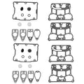 S&S Cycle 99-17 BT Rocker Box Gasket Kit