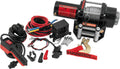 QuadBoss Winch Kit - 39ft x 3/16in Cable - 3hp - Roller Fairlead - Wired Remote - 2500lb