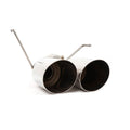 BLOX Racing 2022+ WRX Muffler Delete / Axle Back Single Wall 4in - Polished Tips