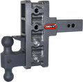 Gen-Y Mega Duty 2.5in Shank 6in Offset Drop 32K Hitch w/GH-0161 Dual-Ball/GH-0162 Pintle Lock