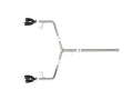 aFe Takeda 21-24 Kia K5 GT L4-2.5L (t) SS Axle-Back Exhaust System w/ Black Tips