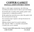 Cometic 85-05 Kawasaki KL 77mm Bore Top End Gasket Kit