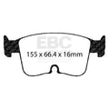 EBC 2022+ Audi A3 2.0T (40) Yellowstuff Front Brake Pads