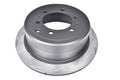 DBA 96-97 Lexus LX 450 / 8/92+ Toyota Landcruiser 80 Series Rear Slotted 4000 Series Rotor