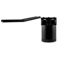 Mishimoto 07-10 BMW N54 Baffled Oil Catch Can Kit - Black (CCV Side)